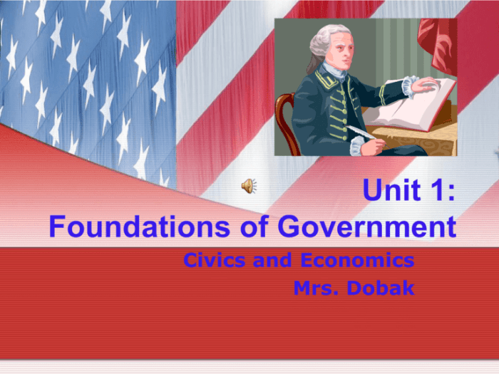 Lesson quiz 1-1 foundations of government