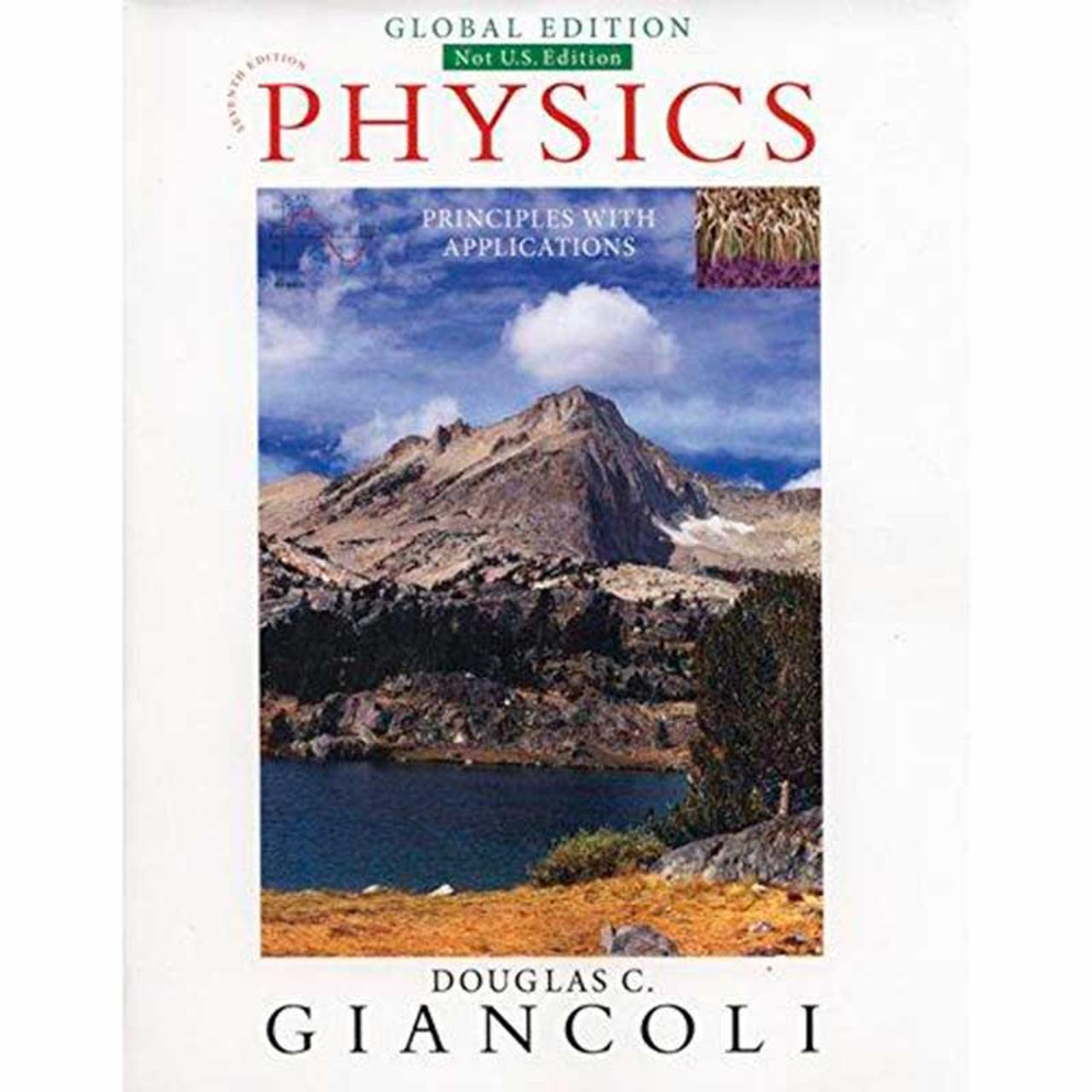 Seventh edition physics giancoli answers