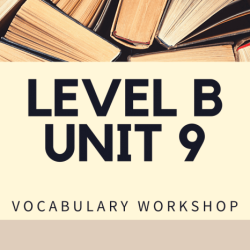 Vocabulary workshop unit 3 answers level b