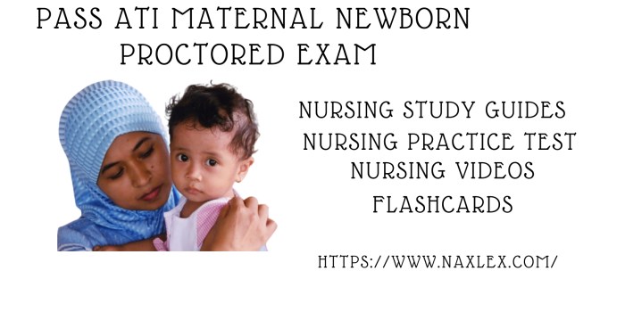 Ati maternal newborn proctored exam 2023