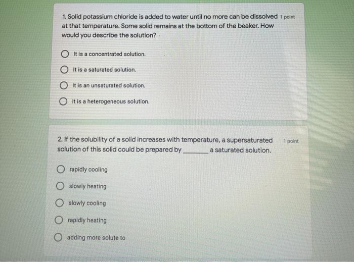 Chloride potassium nitrate suppose dissolved transcribed