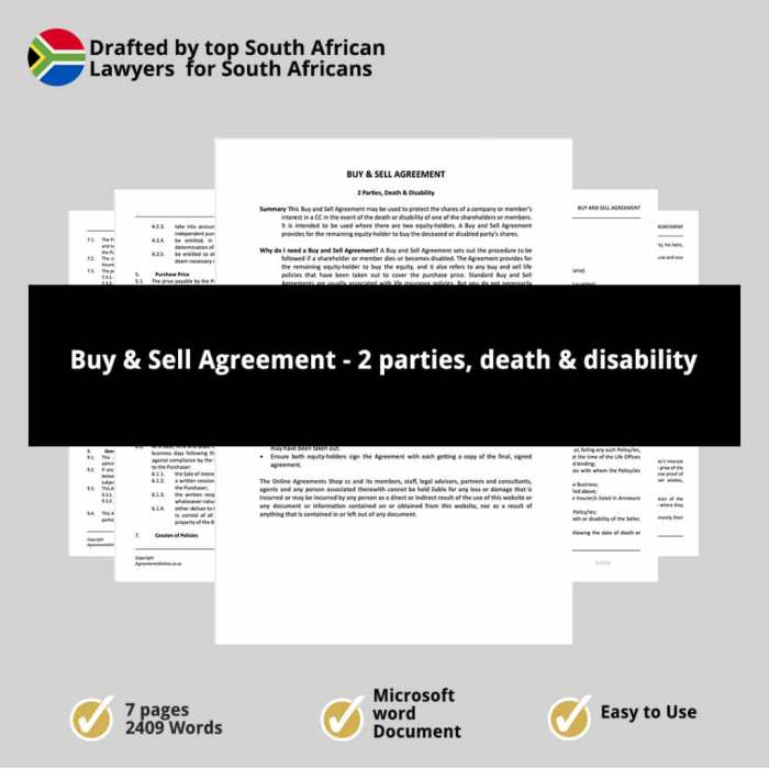 Which of the following disability buy-sell agreements is best suited