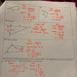 Unit 8 right triangles and trigonometry homework 2 answers key